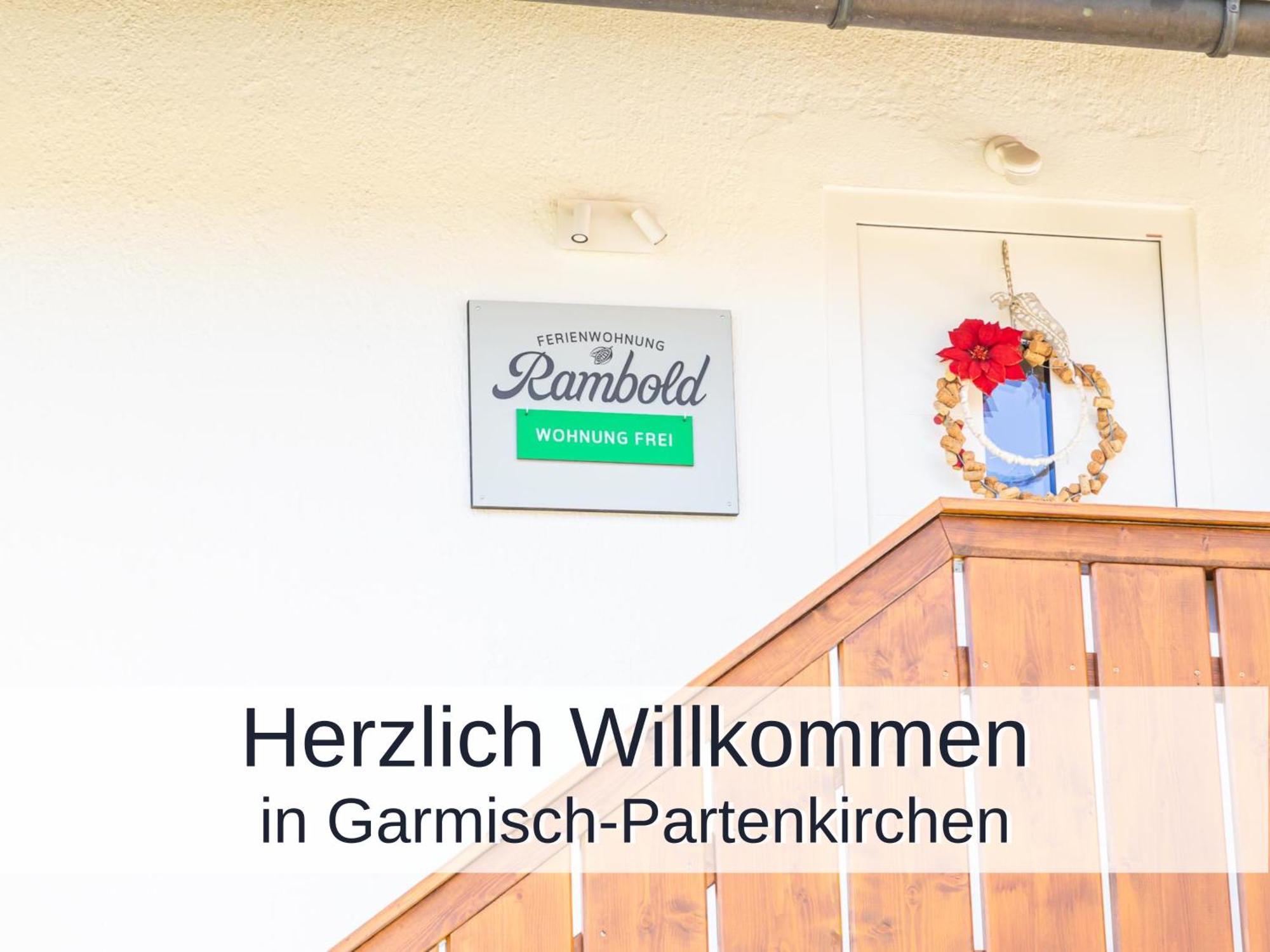 Ferienwohnung Rambold Sonnenterrasse การ์มิช-พาร์เทนเคียร์เชน ภายนอก รูปภาพ